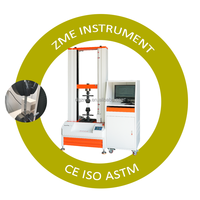 Máquina de prueba de goma ZME 20KN Capacidad Material Máquina de prueba de tracción Equipo de máquina de prueba universal electrónica