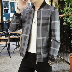 Warm Autumn Winter <b>Flying</b> Casual Stand Collar Zipper <b>Men's</b> Polyester/Cotton Bomber <b>Jacket</b> - Product Image 3
