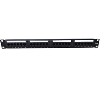 Panel Patch Jaringan SCZT 1U CAT3 CAT5E CAT6 CAT6A CAT7 CAT8 24 Port 6/8/12/24/48