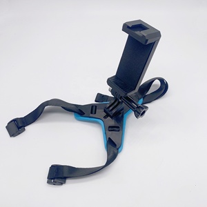 Compatible con la correa de barbilla del casco de motocicleta <span class=keywords><strong>GoPro10</strong></span>, soporte para selfies en vivo para móvil. - Product Image 1