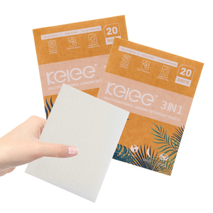 KELEE Ecológico 3 En 1 Hojas de Detergente Hipoalergénico Hojas de Detergente para Ropa - Product Image 1