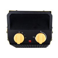 Chauffage électrique portable industriel en céramique PTC de 1500 W avec chauffage rapide, thermostat réglable et protection contre la surchauffe