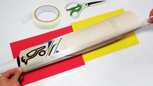 頑丈なアクリル接着クロスフィラメントクリケットバットエッジガラス繊維テープ保護用 - Product Image 4