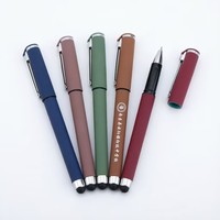 Stylo Gel 2-en-1 en Gros avec Pointe Tactile en Caoutchouc Souple 0,5 mm pour Signature Professionnelle, Cadeau de Bureau, en Stock