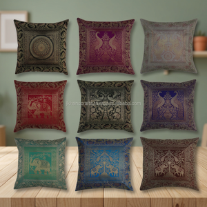 Fundas de cojín tradicionales con nuevo diseño de seda - Product Image 4