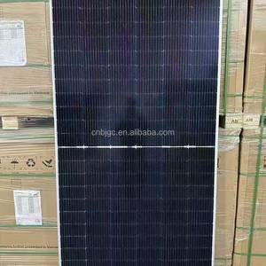 适用于450W 590W 650W 700W 23.2%效率N型双面半电池双玻单晶BIPV太阳能电池板 ETL TUV CE - Product Image 3