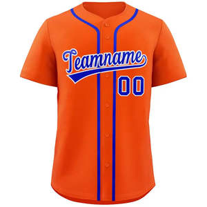 Camiseta deportiva personalizada unisex, camiseta de béisbol de nueva tendencia con nombre cosido transpirable y conjunto de camisa personalizada impresa con número - Product Image 5