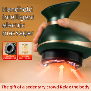 Pantalla LED inteligente de alta calidad, instrumento de masaje de espalda ajustable con modo de 9 engranajes eléctrico para relajación corporal - Product Image 3