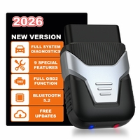 Scanner de diagnostic automobile OBD2 Z100 système complet, version mobile, 9 fonctions spéciales, détecteur de pannes de véhicule pour l'exportation