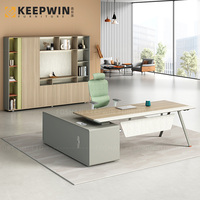 Moderne Simple gestionnaire écriture et travail mobilier de bureau approvisionnement direct bois patron PDG bureaux le bureau de Table de travail bureau