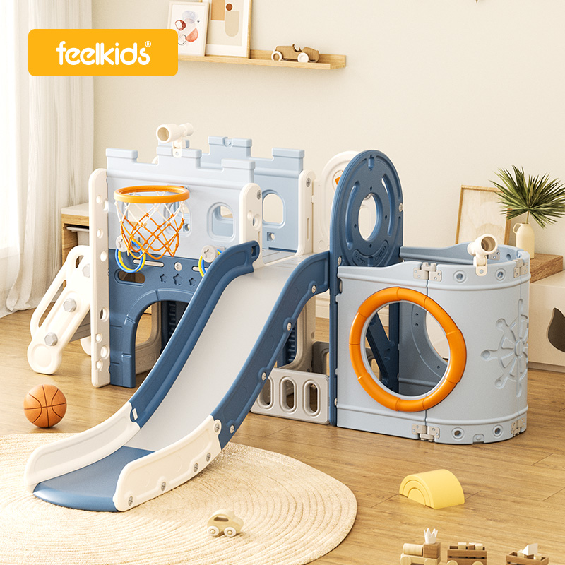Kids Plastic Pirate Ship Playground Fun Safety
