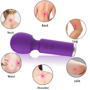 Mini-formaat elektrische persoonlijke massage-staaf voor vrouwen, voor verlichting van spierspanning in rug, nek, voeten en benen, vibrator, massage-apparaat, seksspeeltjes voor volwassenen - Product Image 3