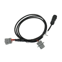 J1939 9 p Männlichen Type2 Grün Stecker zu J1939 9 p Weibliche Type1 Schwarz J1939 OBD Universal 9 pin Schwere duty T harness kit