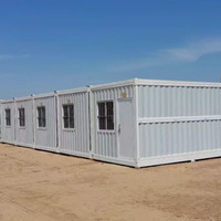 Planos de Casas Modernas Pequeñas y Económicas de 40 Pies por 30 Pies, de Dos Pisos, Casa Contenedor de Dos Plantas, Casa Prefabricada Plegable