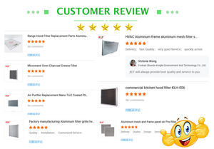 Productos calientes Utensilios de cocina comerciales <span class=keywords><strong>Campana</strong></span> de cocina Filtro de grasa Filtro de marco de aluminio para restaurante - Product Image 6