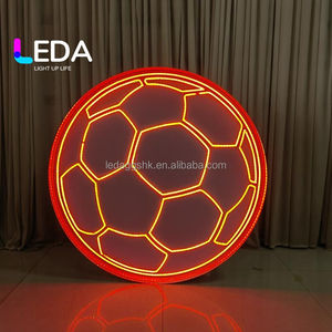 Lumières de mariage LEDA personnalisables, formes variées, fournisseur direct, hôtel, centre commercial, affichage à grande échelle, décoratif - Product Image 4