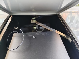 Carrito de Comida Triciclo Multifuncional Resistente a la Intemperie para Helados, Hot Dogs, Dulces y Papas Fritas - Uso en Exteriores - Product Image 4