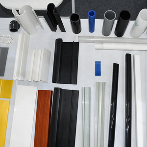 Profilé en PVC en forme de U sur mesure <span class=keywords><strong>pour</strong></span> les systèmes d'éclairage LED, gamme de tailles de 8 mm à 100 mm - Product Image 5