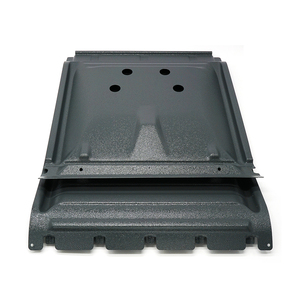 Plaque de siège de train en acier SPCC, personnalisée OEM, avec procédé de poinçonnage et d'emboutissage, revêtement en poudre. - Product Image 3