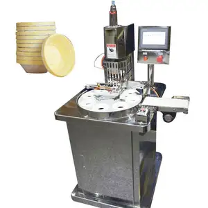 Çin fabrika sebzelik crocroant yumurta tart cilt makinesi lowest kabuk basın makinesi ile en düşük fiyat