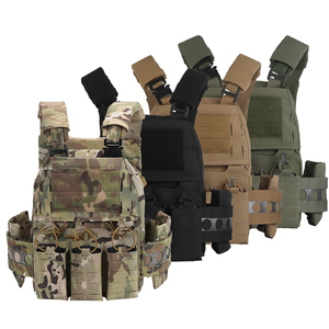 Rompi Taktis SIVI Custom Logo Quick Release Chaleco De Peso dengan Pelindung Plat dan Kantong Magazen untuk Latihan - Product Image 3