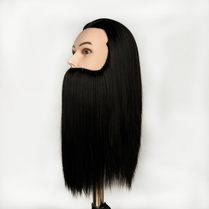 หัวตุ๊กตาสำหรับฝึกทำผมสีดำดีไซน์ใหม่ - Product Image 4