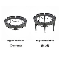 Éclairage extérieur en aluminium à LED pour arbre Alimentation CC IP65 Rating Garden Park Colorful Landscape Round Tree Light