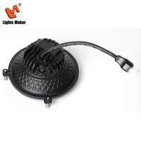 Faro LED Redondo de 5.5 Pulgadas, Clásico, Vintage, Personalizado, H4, Luz Alta y Baja, Impermeable IP67, 4000LM, Carcasa de Aluminio, YW-5601