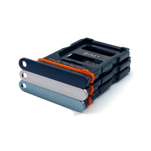 Accessori dell'adattatore del supporto dello Slot del vassoio della scheda SIM per Xiaomi <span class=keywords><strong>Mi</strong></span> 11T <span class=keywords><strong>11</strong></span> <span class=keywords><strong>Lite</strong></span> 12 pezzi di ricambio del cellulare pezzi di ricambio del telefono cellulare - Product Image 1