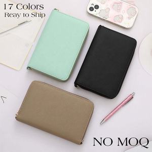 Hongbo en çok satan 17-Color hazır A6 küçük Saffiano deri Zippy bütçe bağlayıcı cüzdan nakit organizasyon için ofis hediye olarak - Product Image 2