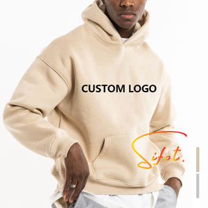 Sifot, venta al por mayor, Sudadera con capucha de algodón con serigrafía de alta calidad, logotipo de 400 GSM, ropa de calle bordada de Color personalizado - Product Image 1