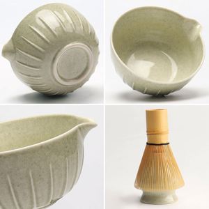 Ensemble cadeau matcha personnalisé en gros avec emballage et accessoires, fouet en bambou et bol en céramique, ensemble de fouets à matcha pour les outils à thé - Product Image 3