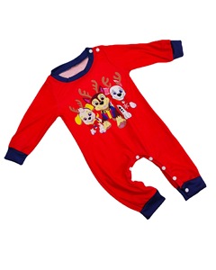 Famille Pyjamas De Noël Tenue De Nuit Assortie Pour Adulte Père Mère Enfants Avec Fermeture À La Taille Élastique Saison D'hiver - Product Image 2