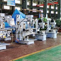 Machine de perçage et de fraisage verticale manuelle universelle Hua Hai ZX6350C, cône de broche ISO40, haute précision, usage moyen, fraisage 50 mm