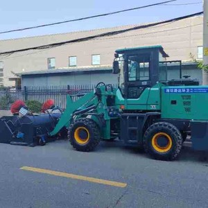 Ride On <b>Sweeper</b> Diesel <b>Powered</b> Self Propelled For Coal Yard And Gravel Road Cleaning - Product Image 2