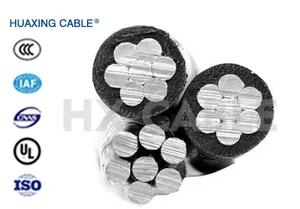 Medium Voltage 33kv AAC/AAAC/ACSR Conductor ABC Cable Service Drop Wire Overhead Line Manufacturer