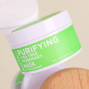 Set per la Cura dei Capelli con <span class=keywords><strong>Shampoo</strong></span> e Balsamo Anti-Forfora, Maschera per Capelli agli Estratti Vegetali, Rinfrescante, Senza Solfati, Vegano, con Olio di Tea Tree e Rosmarino - Product Image 5