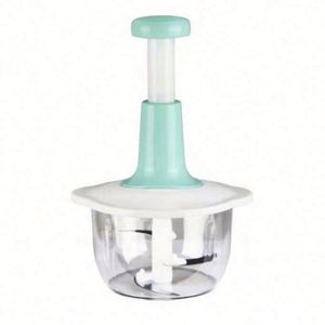 Hachoir Manuel Portable Magique pour Aliments, Éminceur d'Ail, Herbes, Légumes, Viande, Mixeur Antiadhésif en Bambou, Outils pour Fruits et Légumes - Product Image 3