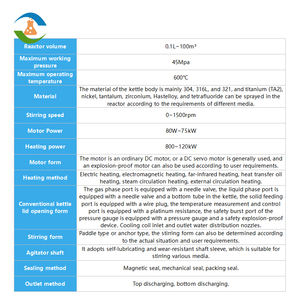 Industrieller chemischer Polymer isations reaktor/Polymer isator aus rostfreiem Stahl - Product Image 2