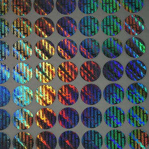 Vingl adhésif étanche sceau personnalisé inviolable hologramme étiquette emballage anti-contrefaçon étiquette holographique VOID - Product Image 2
