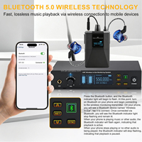 Système de monitoring intra-auriculaire sans fil professionnel TNH GR-103, nouveau modèle, pour les membres du groupe