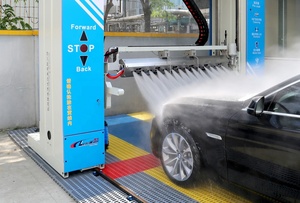 Leisuwash DG Robot Car Wash 22KW Lavadora <span class=keywords><strong>de</strong></span> coche sin contacto <span class=keywords><strong>de</strong></span> alta presión 130Bar Pinfl PF36 Bomba - Product Image 4