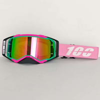 Masque de motocross 100 MX Road - Cadre léger en PC, verres interchangeables, couleurs personnalisables pour les activités sportives et de plein air