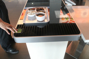 Assiette de table en mélamine RFID pour restaurant, avec puce NFC UHF RFID, pour le comptage intelligent et la vérification des tables - Product Image 3
