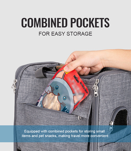 Bolsa de Transporte <span class=keywords><strong>para</strong></span> Mascotas Pequeñas Truelove, Duradera, de Nailon, <span class=keywords><strong>para</strong></span> <span class=keywords><strong>Perros</strong></span> y Gatos, con Cierre de Cremallera, <span class=keywords><strong>Mochila</strong></span> Reflectante <span class=keywords><strong>para</strong></span> Viajes - Product Image 4