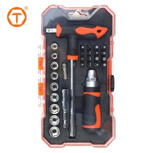 29-Piece hộ gia đình công cụ sửa chữa Ratchet vít điều khiển bit từ chính xác <span class=keywords><strong>Screwdriver</strong></span> Set với trường hợp khó khăn - Product Image 2