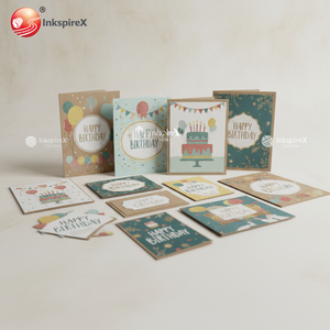 Biglietti d'<span class=keywords><strong>auguri</strong></span> assortiti personalizzati di <span class=keywords><strong>buon</strong></span> <span class=keywords><strong>compleanno</strong></span> alla rinfusa con Design riciclato di carta artistica - Product Image 2