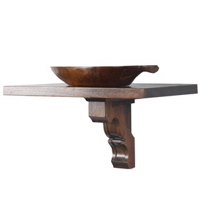 Meuble de cuisine mural antique en bois massif avec <span class=keywords><strong>tiroir</strong></span> pour rangement domestique de luxe - Product Image 1