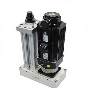 QIANGDELI Cylindres servo-pneumatiques 12V avec structure à piston en alliage d'aluminium et acier inoxydable, conception non standard - Product Image 1