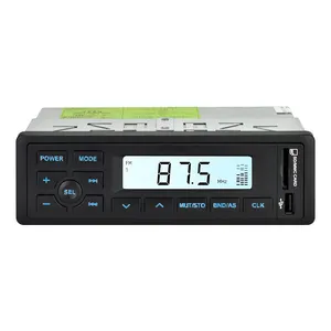Hikity — Radio stéréo 24v, lecteur Audio universel 1 Din pour voiture, MP3/FM/USB/Aux